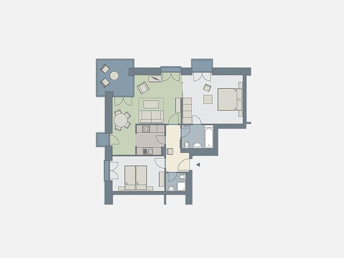 Kaiservillen Heringsdorf - Ferienwohnung Mit 2 Schlafzimmern Und Balkon D213 외부 사진